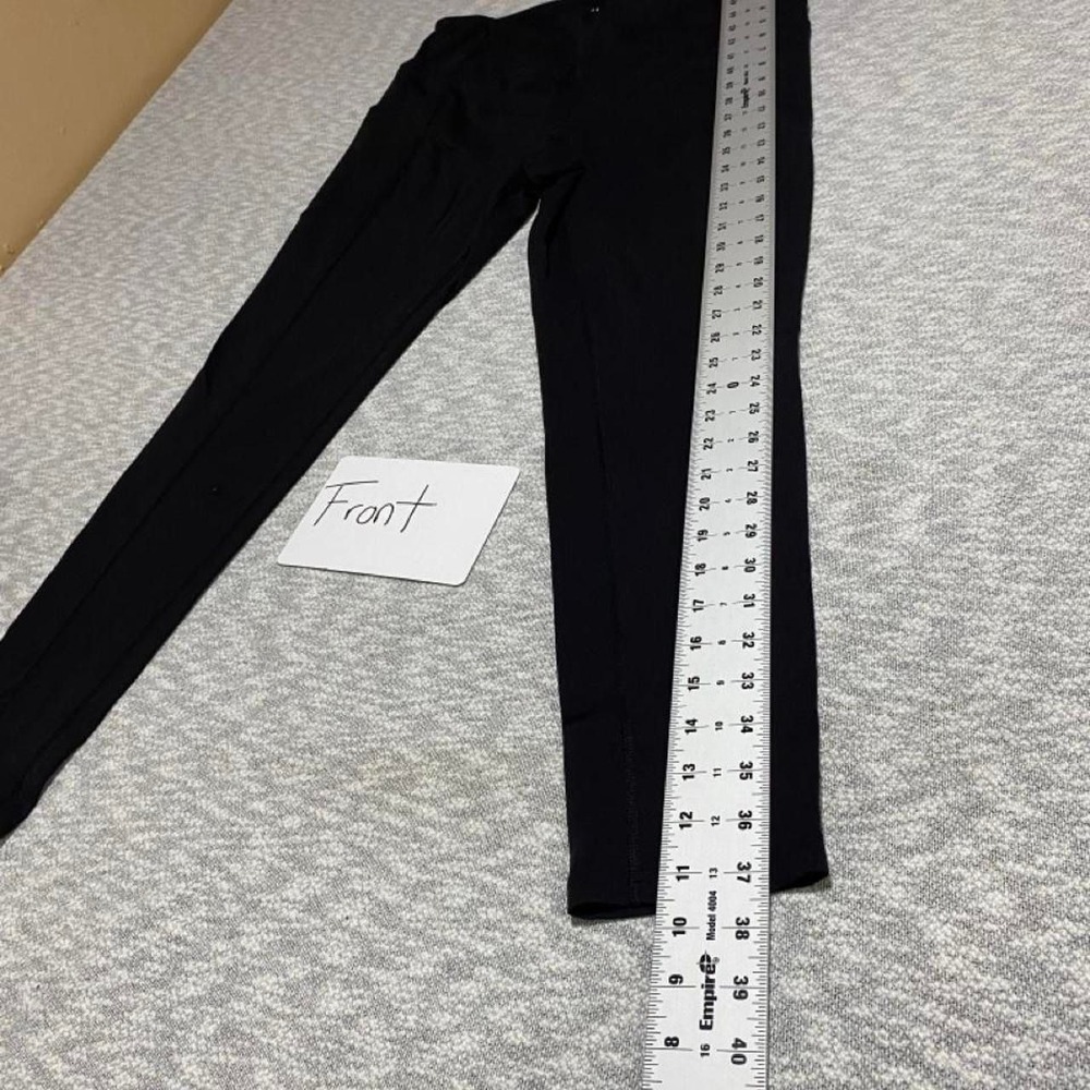 Black Tek Gear shapewear leggings women XL side pockets. SKU-C46